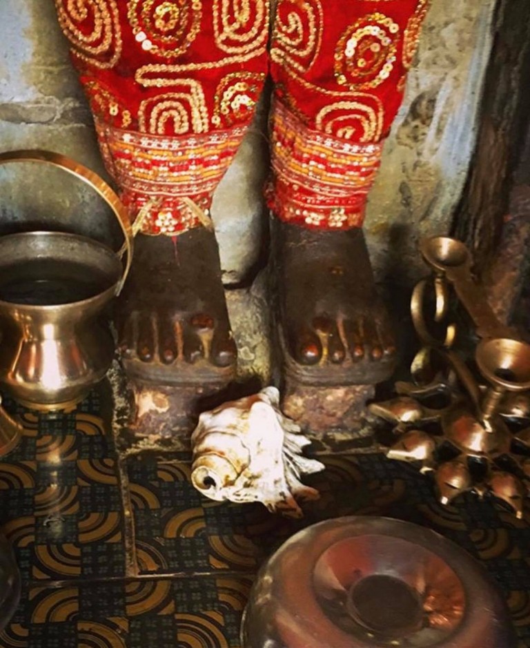 Lotus feet of Vamanadev
